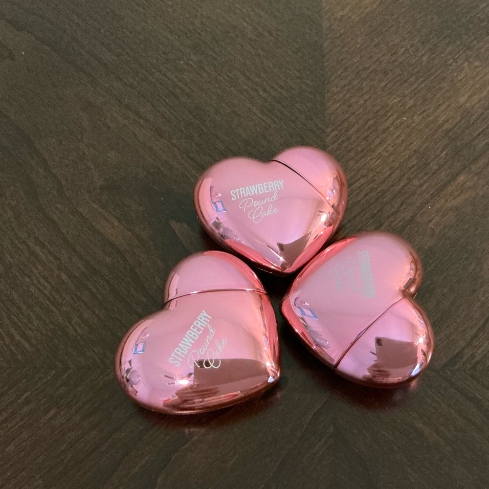 Bath Body Works Strawberry Pound Cake Lip Oil x3